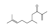 2,5,9-trimethyldeca-1,8-dien-3-one Structure