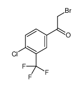 2-溴-1-(4-氯-3-(三氟甲基)苯基)乙酮图片