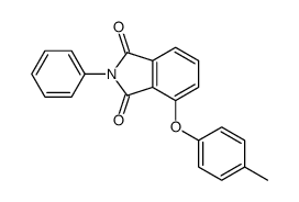 4-(4-methylphenoxy)-2-phenylisoindole-1,3-dione Structure