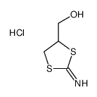 (2-imino-1,3-dithiolan-4-yl)methanol,hydrochloride Structure
