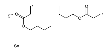 bis(3-butoxy-3-oxopropyl)-sulfanylidenetin结构式