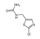 (2-chloro-1,3-thiazol-5-yl)methylurea Structure