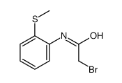 2-bromo-N-(2-methylsulfanylphenyl)acetamide Structure