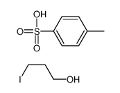 3-iodopropan-1-ol,4-methylbenzenesulfonic acid Structure