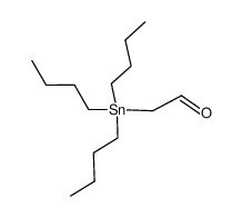 2-(tributylstannyl)acetaldehyde Structure