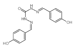 1,3-bis[(4-oxo-1-cyclohexa-2,5-dienylidene)methylamino]urea结构式