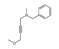 N-benzyl-4-methoxy-N-methylbut-2-yn-1-amine Structure