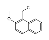 1-(chloromethyl)-2-methoxynaphthalene structure