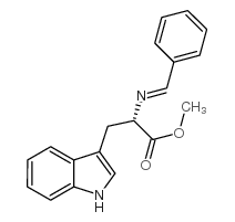 l-tryptophan methyl ester, benzaldimine structure