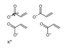 aluminum,potassium,prop-2-enoate structure