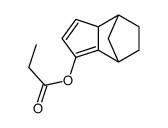 3a,4,7,7a-tetrahydro-4,7-methano-1H-indenyl propionate Structure