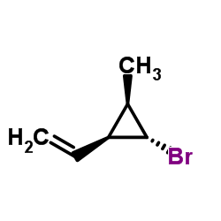 Cyclopropane, 1-bromo-2-ethenyl-3-methyl-, (1R,2R,3S)-rel- (9CI) picture