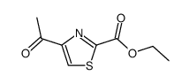 4-Acetyl-thiazole-2-carboxylic acid ethyl ester Structure