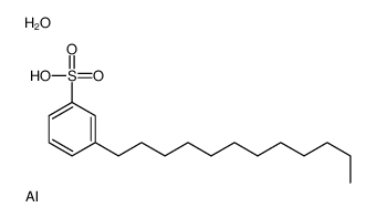 oxoalumanyl 3-dodecylbenzenesulfonate Structure