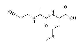 N-Cyanoaethyl-alonylmethiomin Structure