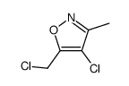 Isoxazole, 4-chloro-5-(chloromethyl)-3-methyl- (9CI) picture