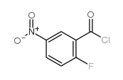 2-氟-5-硝基苯甲酰氯结构式