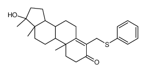 17α-甲基-4-[(苯硫基)甲基]睾酮图片