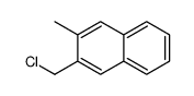 Naphthalene, 2-(chloromethyl)-3-methyl- (9CI) Structure