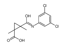 2-(3,5-dichlorophenylcarbamoyl)-1,2-dimethylcyclopropane-1-carboxylic acid Structure