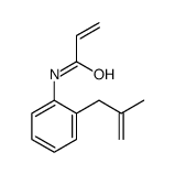 N-[2-(2-methylprop-2-enyl)phenyl]prop-2-enamide结构式