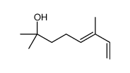 2,6-dimethylocta-5,7-dien-2-ol Structure