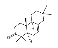 13,13-Dimethylpodocarp-7-en-3-one structure