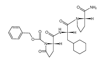 Z-pGlu-Cha-Pro-NH2结构式