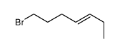 7-bromohept-3-ene结构式