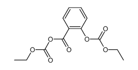 (2-ethoxycarbonyloxy-benzoyl)-carbonic acid ethyl ester Structure