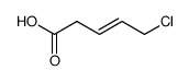 5-chloro-pent-3t-enoic acid Structure