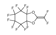 perfluoro-3-methylene-2,4-dioxabicyclo[4.3.0]nonane Structure