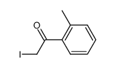 2-iodo-1-(2'-methylphenyl)ethanone结构式