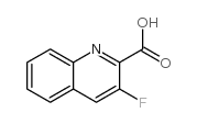 3-Fluoroquinoline-2-carboxylic acid结构式