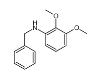 N-benzyl-2,3-dimethoxyaniline结构式