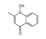 1-hydroxy-2-methylquinolin-4-one Structure