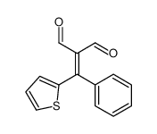 2-[phenyl(thiophen-2-yl)methylidene]propanedial Structure