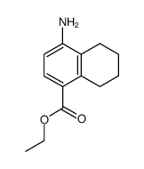 4-amino-5,6,7,8-tetrahydro-[1]naphthoic acid ethyl ester结构式