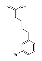 5-(3-Bromophenyl)pentanoic acid Structure