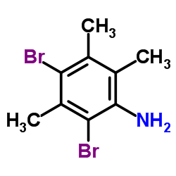 2,4-Dibromo-3,5,6-trimethylaniline Structure
