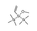 2-methoxy-2-vinylhexamethyltrisilane Structure