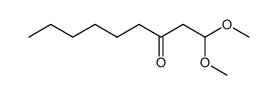 1,1-dimethoxy-nonan-3-one Structure