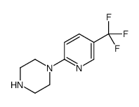 1-[5-(Trifluoromethyl)-2-pyridinyl]piperazine结构式