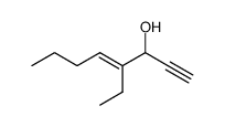 4-ETHYL-3-HYDROXY-4-OCTNEN-1-YNE structure