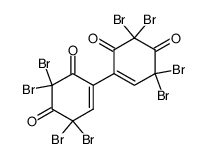 3,3,5,5,3',3',5',5'-octabromo-[1,1']bicyclohex-1-enyl-4,6,4',6'-tetraone Structure