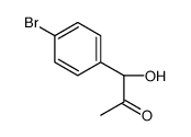 (1S)-1-(4-bromophenyl)-1-hydroxypropan-2-one结构式