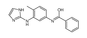 N-[3-(1H-imidazol-2-ylamino)-4-methylphenyl]benzamide结构式