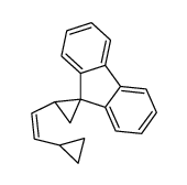 1-(cis-2-Cyclopropylvinyl)dibenzo[d,f]spiro[2.4]heptane结构式