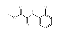 methyl N-(2-chlorophenyl)oxamate结构式