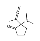 2-buta-2,3-dien-2-yl-2-(dimethylamino)cyclopentan-1-one Structure